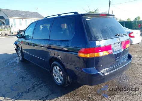 2003 Honda Odyssey Ex-L z USA, uszkodzony, nr VIN 5FNRL18943B108618